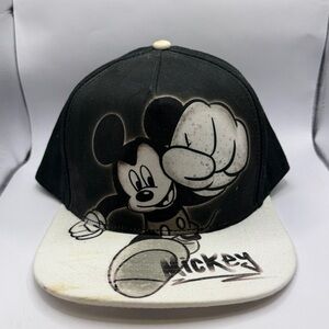 Black and White Retro Mickey Mouse